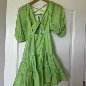 ASOS Green Mini Dress